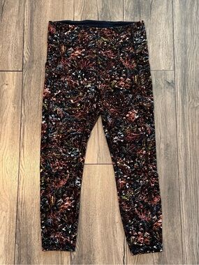 Lululemon Floral Print Pocket Leggings Size 8 (Estimated)